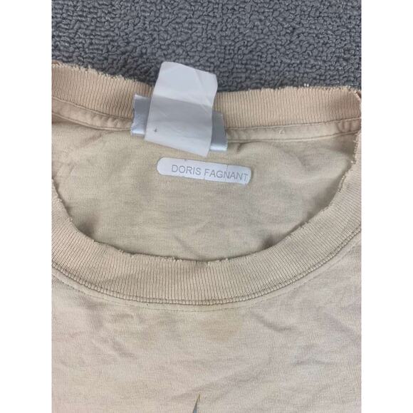 Vinatge Disney Tan Size Large World Tour Mickey Mouse Park Short Sleeve T Shirt - Picture 11 of 12